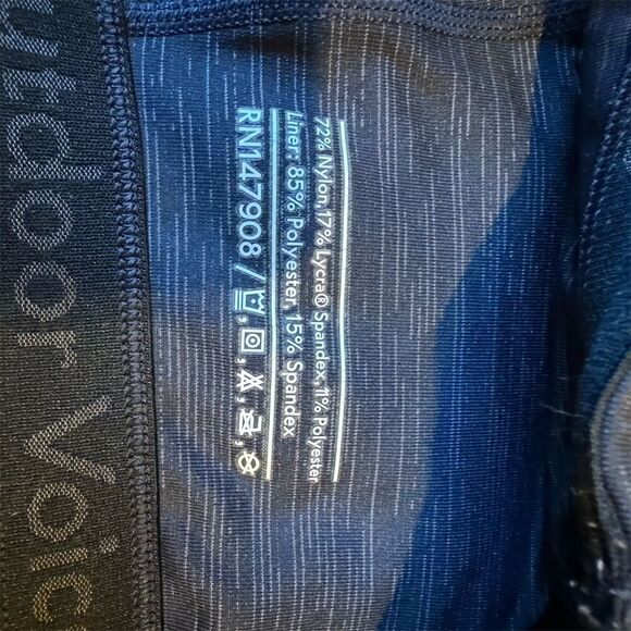 Outdoor Voices Women's TechSweat Crop Top Sports Bra Charcoal Gray Size M - Picture 6 of 6